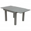 Raztegljiva in po višini nastavljiva aluminijasta miza 90/150x90 cm TITANIUM (2v1)