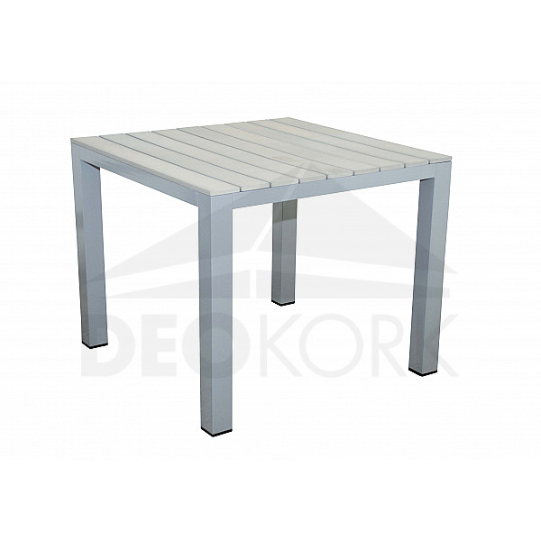 Aluminijasta miza LAURA 90x90 cm