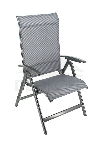 YELMO nastavljiv aluminijast fotelj
