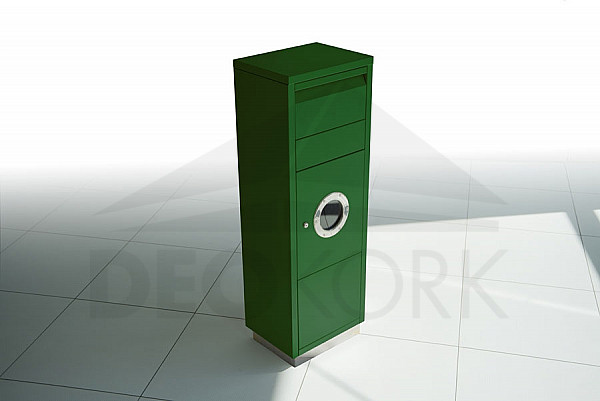 Paketna škatla RADIUS DESIGN (LETTERMANN stoječe ovacije 1 temno zelena 600O) temno zelena