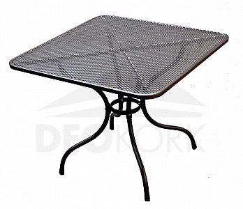 Kovinska miza 105 x 105 cm