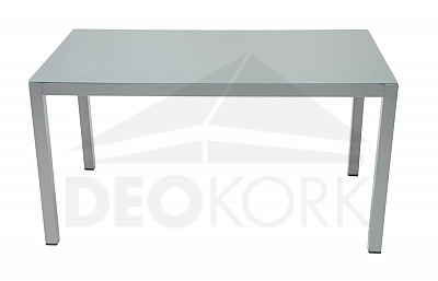Aluminijasta jedilna miza 140 x 80 cm GRENADA