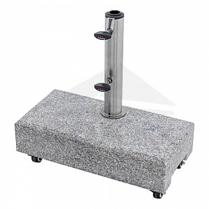 Doppler granitno stojalo z ročajem in kolesi (25 kg)