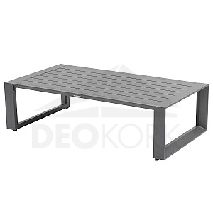 Aluminijasta miza 130x70 cm MADRID (antracit)