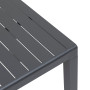 Aluminijasta miza ACAPULCO 116x70 cm (antracit)