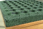 Gumijasta ploščica zelena 40 x 500 x 500 mm
