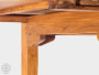 Vrtna tikova miza ELEGANTE 130/180x120 cm