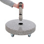 Doppler Mobile granitno stojalo s kolesi Expert 70kg CLICK-IT