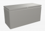 Dizajnerska namenska škatla LoungeBox (siva kvarčna kovina)