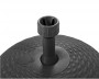 Doppler Plastični podstavek za ponovno polnjenje okrogel 20 kg (antracit)