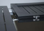 Aluminijasta zložljiva miza EXPERT 150/210x90 cm (antracit)