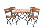 Lesen vrtni zložljivi stol LIMA