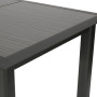 Aluminijasta miza VERMONT 160/254 cm (antracit/siva)