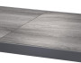Aluminijasta miza RAVENNA 220/331 x 100 cm (siva)