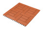 WPC prepletena ploščica mozaik (češnja) 23 x 300 x 300 mm