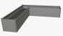 Skrinja Belvedere MINI L 45 cm (siva kvarc metalik)