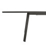 Aluminijasta miza NOVARA 170/264 cm (antracit)