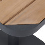 Aluminijasta miza CAPRI 70x70 cm (antracit)