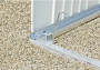 Aluminijast talni okvir BIOHORT Highline H5 - 252 × 292 cm